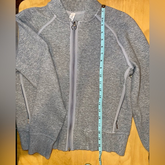 Lululemon On Repeat Bomber Heathered Core Light Grey - Picture 14 of 15
